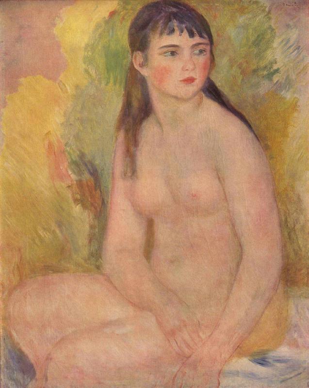 Pierre-Auguste Renoir Weiblicher Akt Germany oil painting art